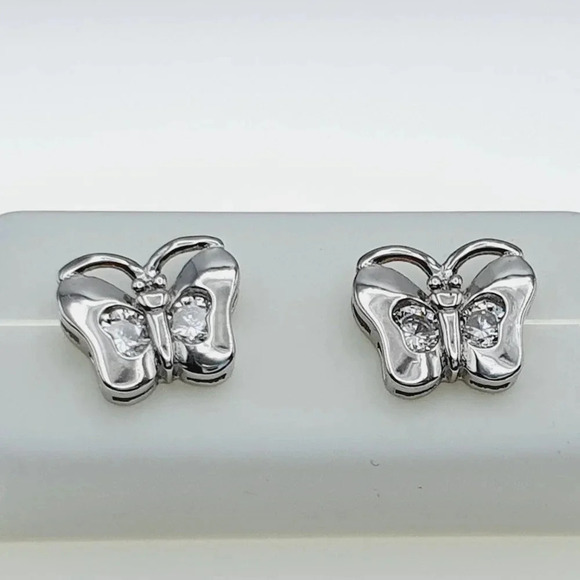 925 sterling silver luxury CZ earrings for women/girls, Bes RJUS2143 - Picture 1 of 11